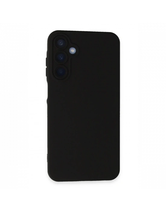 Newface Samsung Galaxy A05S Kılıf Nano içi Kadife Silikon - Siyah