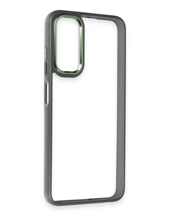 Newface Samsung Galaxy A05S Kılıf Power Silikon - Koyu Yeşil