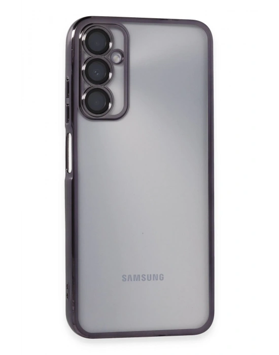 Newface Samsung Galaxy A05S Kılıf Razer Lensli Silikon - Mor