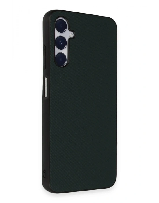 Newface Samsung Galaxy A05S Kılıf Taft Kapak - Koyu Yeşil