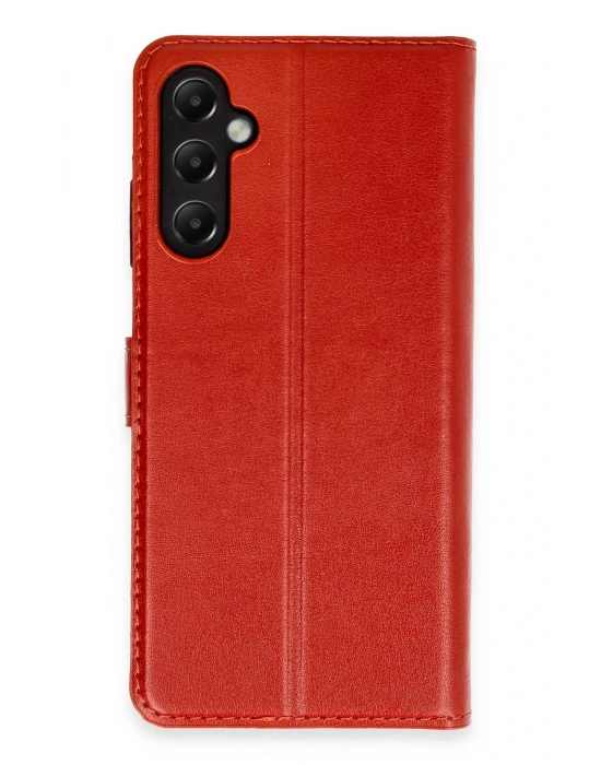 Newface Samsung Galaxy A05S Kılıf Trend S Plus Kapaklı Kılıf - Kırmızı