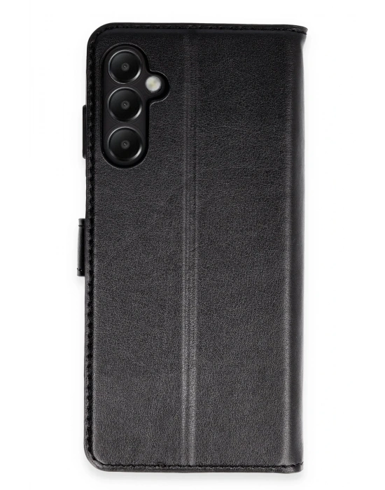 Newface Samsung Galaxy A05S Kılıf Trend S Plus Kapaklı Kılıf - Siyah