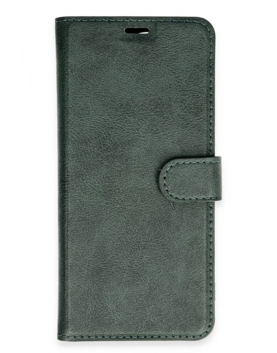 Newface Samsung Galaxy A05S Kılıf Trend S Plus Kapaklı Kılıf - Yeşil