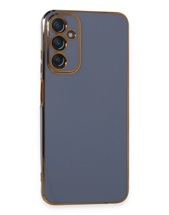 Newface Samsung Galaxy A05S Kılıf Volet Silikon - Mavi