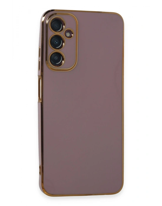 Newface Samsung Galaxy A05S Kılıf Volet Silikon - Mor