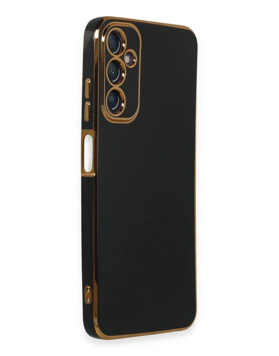 Newface Samsung Galaxy A05S Kılıf Volet Silikon - Siyah