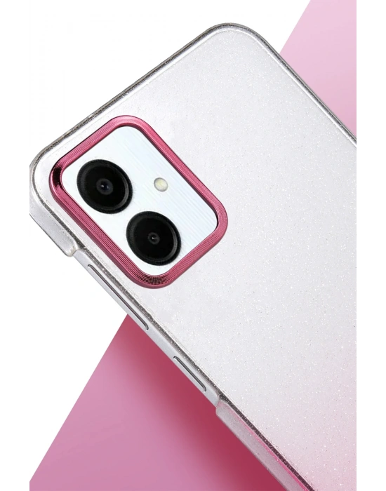 Newface Samsung Galaxy A06 Glossy Kapak - Çöl Titanyum