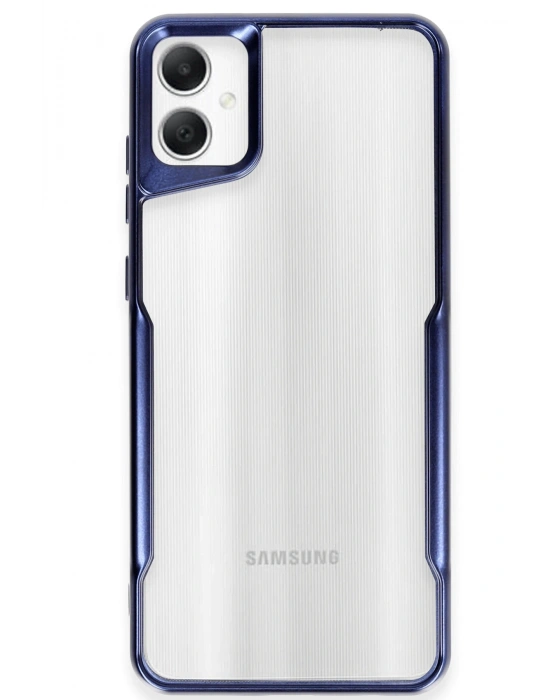 Newface Samsung Galaxy A06 Kılıf Boyi Silikon Kapak - Lacivert