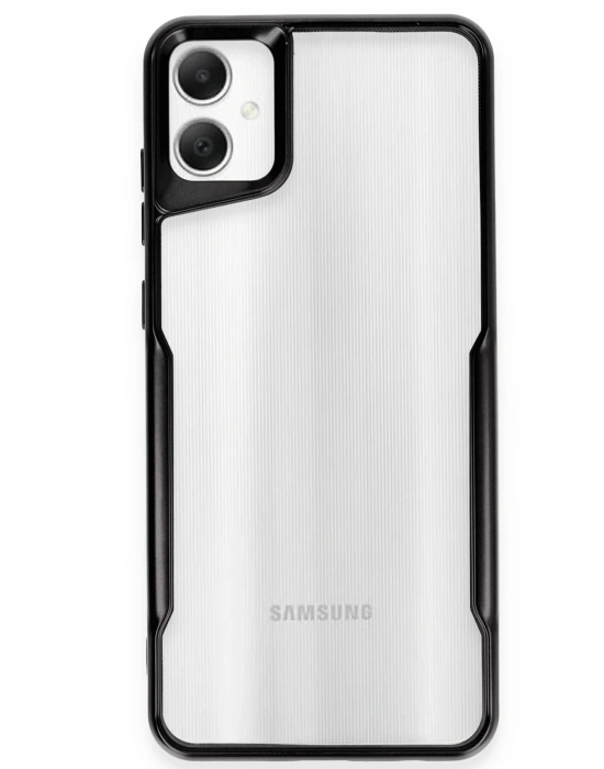 Newface Samsung Galaxy A06 Kılıf Boyi Silikon Kapak - Siyah