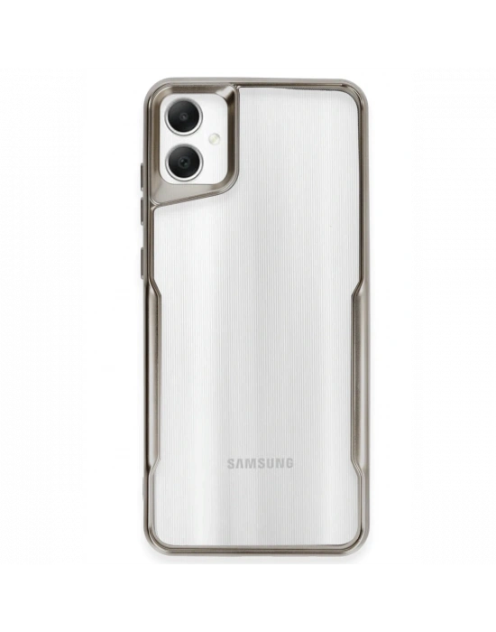 Newface Samsung Galaxy A06 Kılıf Boyi Silikon Kapak - Titan Gri