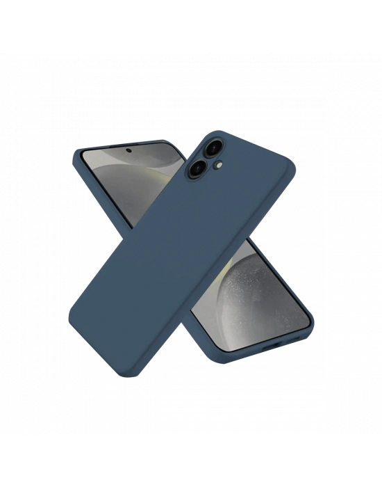 Newface Samsung Galaxy A06 Kılıf First Silikon - Lacivert