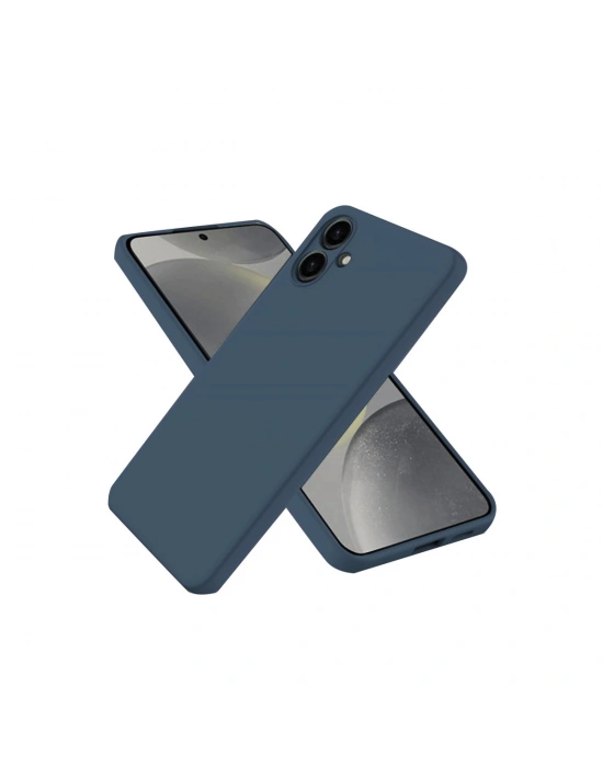 Newface Samsung Galaxy A06 Kılıf First Silikon - Lacivert