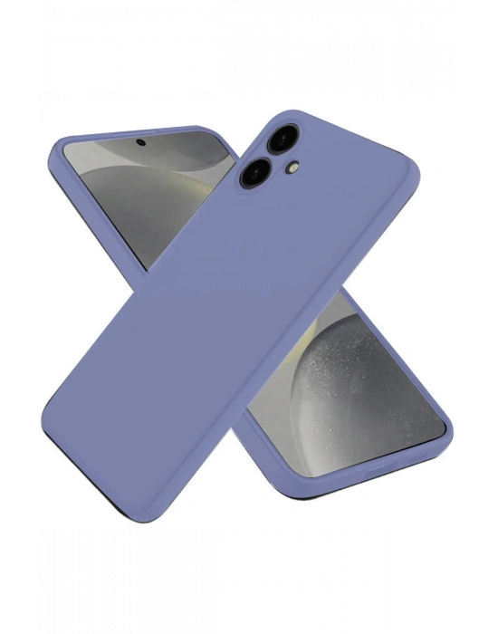 Newface Samsung Galaxy A06 Kılıf First Silikon - Lila