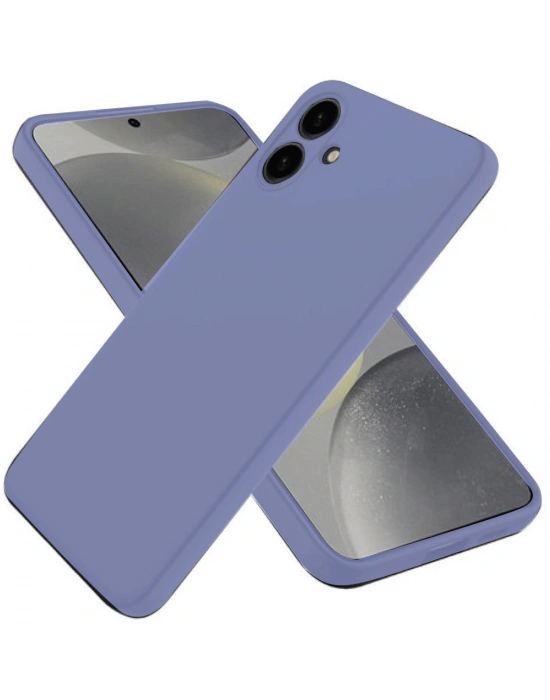 Newface Samsung Galaxy A06 Kılıf First Silikon - Lila