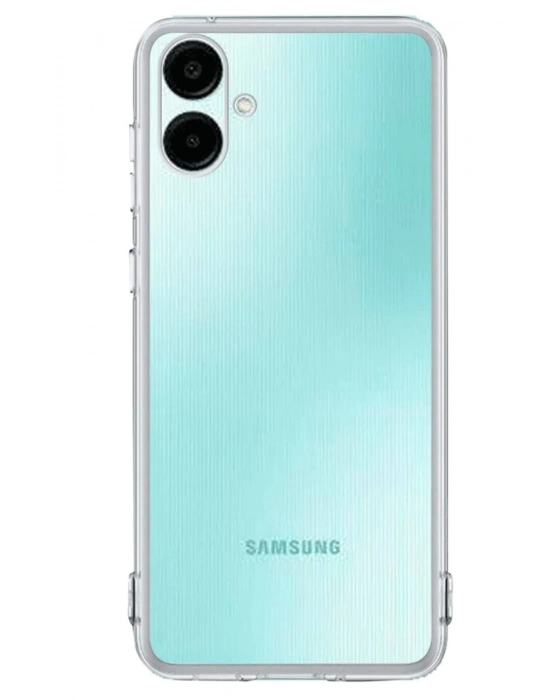 Newface Samsung Galaxy A06 Kılıf Lüx Şeffaf Silikon
