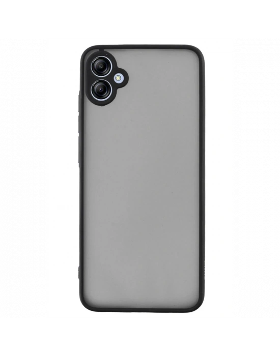 Newface Samsung Galaxy A06 Kılıf Montreal Silikon Kapak - Siyah