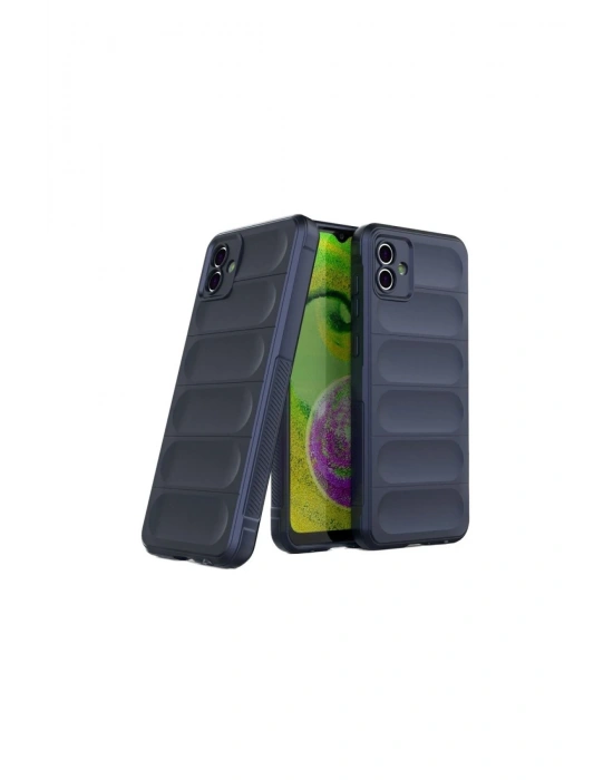 Newface Samsung Galaxy A06 Kılıf Optimum Silikon - Lacivert