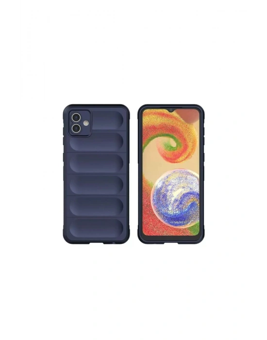 Newface Samsung Galaxy A06 Kılıf Optimum Silikon - Lacivert