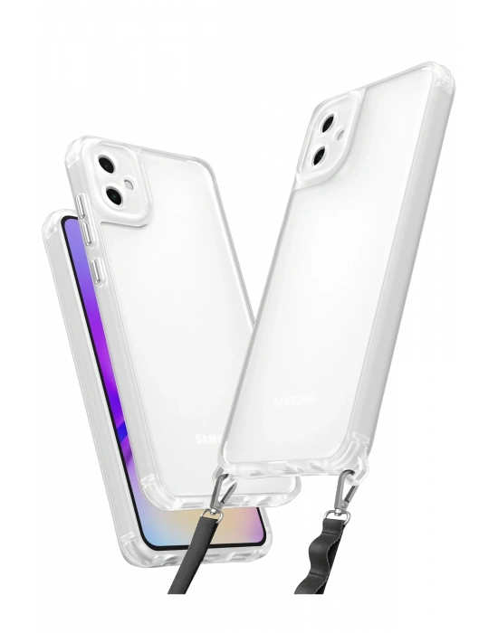 Newface Samsung Galaxy A06 Kılıf Penta Silikon Kılıf - Şeffaf