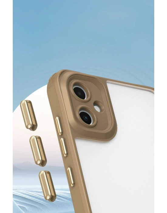 Newface Samsung Galaxy A06 Kılıf Penta Silikon Kılıf - Siyah