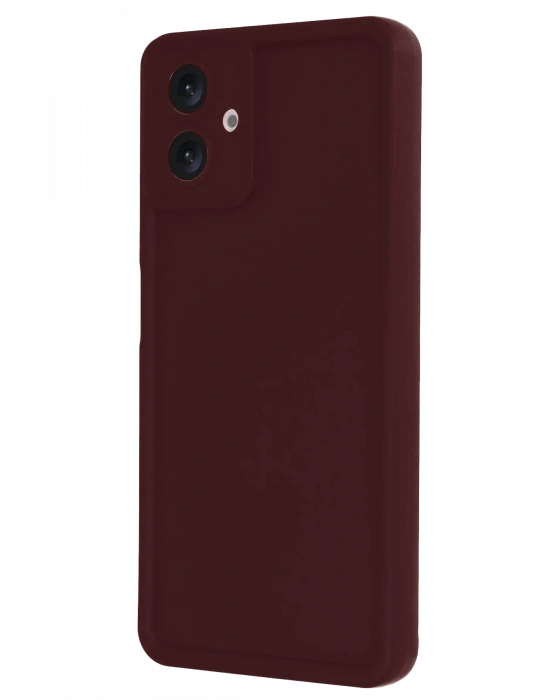 Newface Samsung Galaxy A06 Kılıf Viera Silikon - Bordo