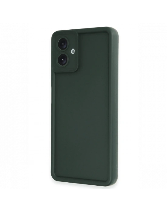 Newface Samsung Galaxy A06 Kılıf Viera Silikon - Koyu Yeşil