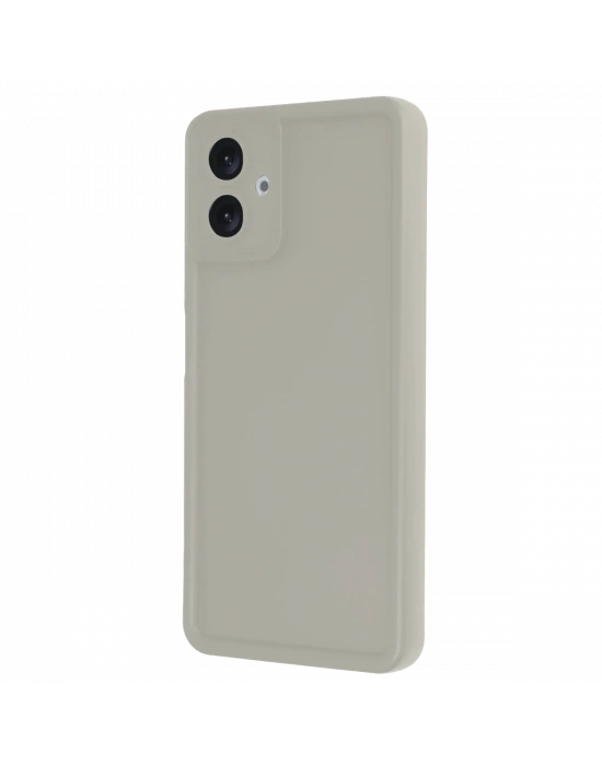 Newface Samsung Galaxy A06 Kılıf Viera Silikon - Krem