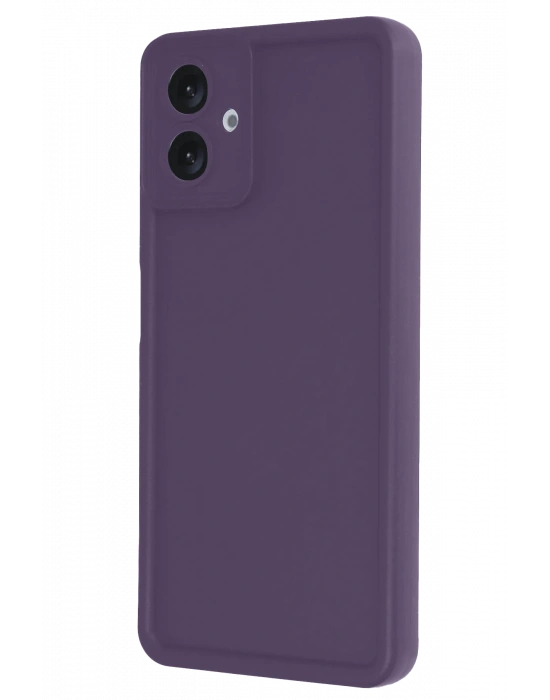 Newface Samsung Galaxy A06 Kılıf Viera Silikon - Mürdüm