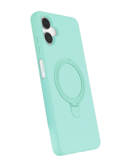 Newface Samsung Galaxy A06 Regal Magsafe Standlı Kapak - Su Yeşili