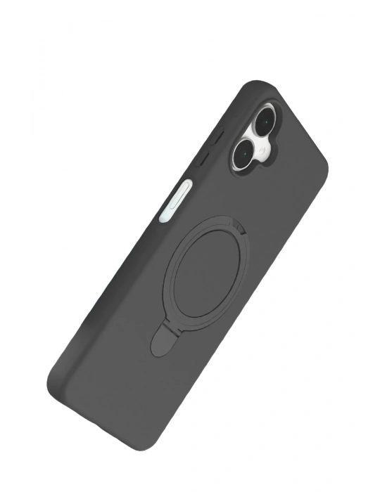 Newface Samsung Galaxy A06 Regal Magsafe Standlı Kapak - Titan Gri