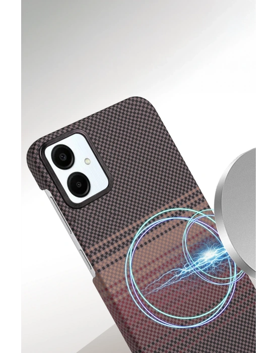 Newface Samsung Galaxy A06 Vega Magsafe Kapak - Siyah