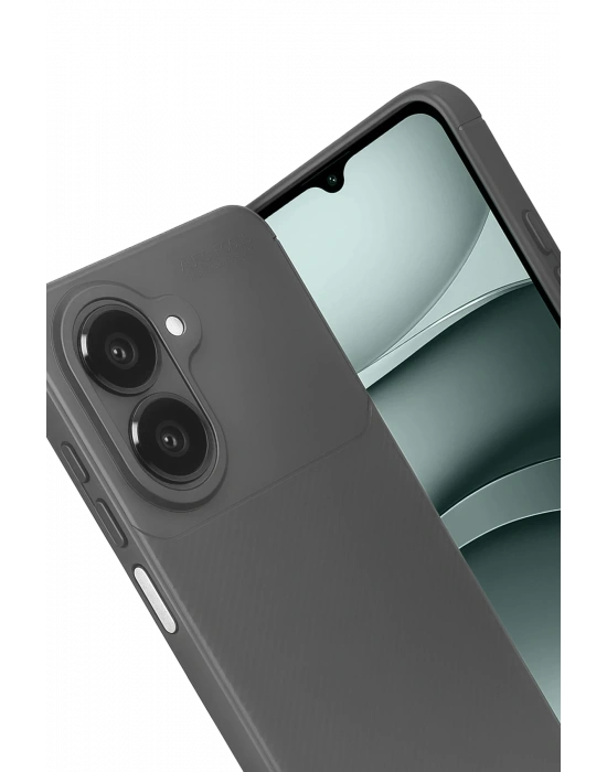 Newface Samsung Galaxy A07 4G Auto Focus Karbon Kapak - Gri