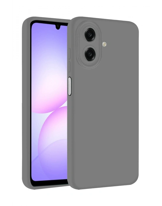 Newface Samsung Galaxy A07 4G First Silikon - Gri