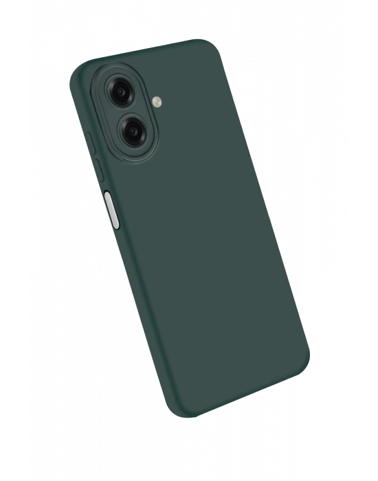 Newface Samsung Galaxy A07 4G First Silikon - Koyu Yeşil