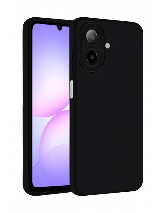 Newface Samsung Galaxy A07 4G First Silikon - Siyah