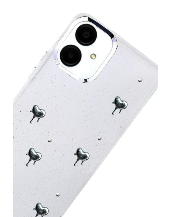 Newface Samsung Galaxy A07 4G Fiyonk Desenli Kapak - Desen 1