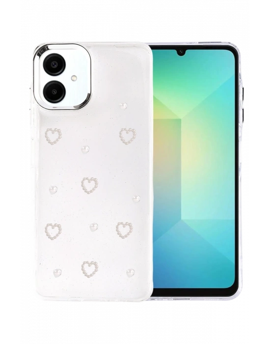 Newface Samsung Galaxy A07 4G Fiyonk Desenli Kapak - Desen 10