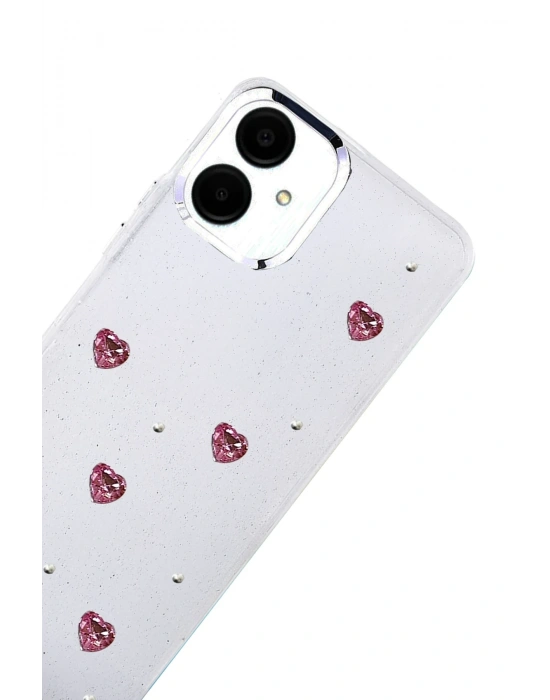 Newface Samsung Galaxy A07 4G Fiyonk Desenli Kapak - Desen 3