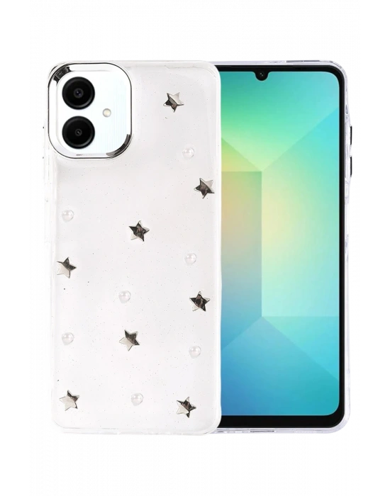 Newface Samsung Galaxy A07 4G Fiyonk Desenli Kapak - Desen 7