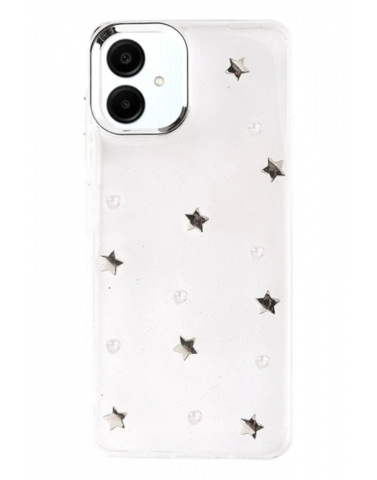 Newface Samsung Galaxy A07 4G Fiyonk Desenli Kapak - Desen 7