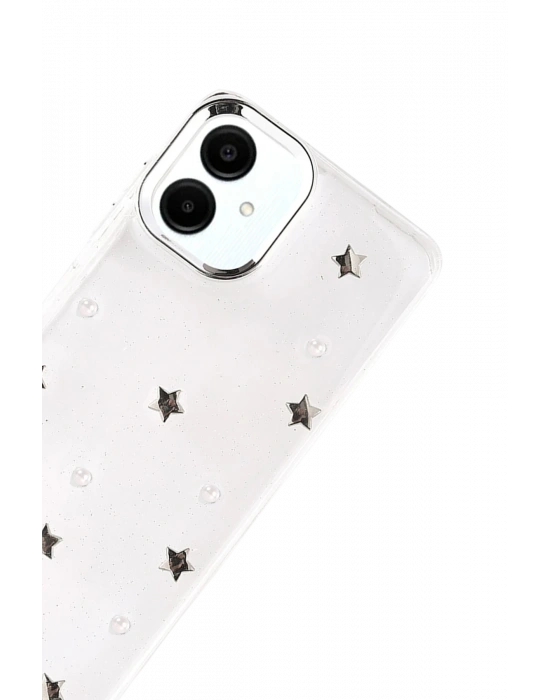 Newface Samsung Galaxy A07 4G Fiyonk Desenli Kapak - Desen 7