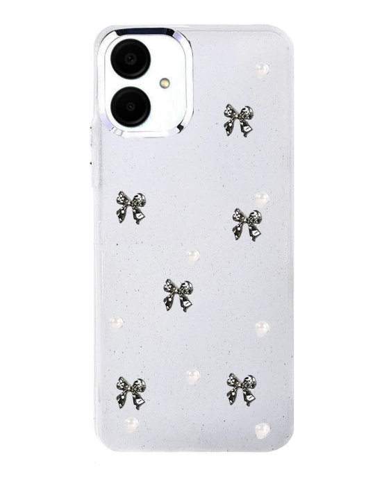 Newface Samsung Galaxy A07 4G Fiyonk Desenli Kapak - Desen 8