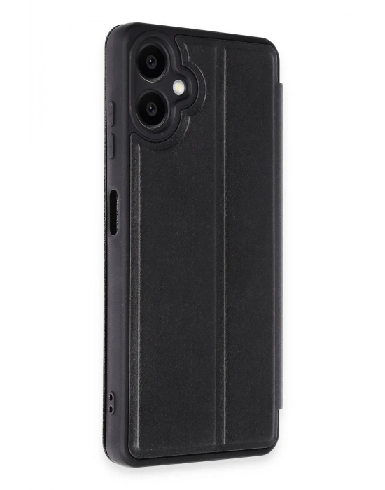 Newface Samsung Galaxy A07 4G Flip Cover - Siyah