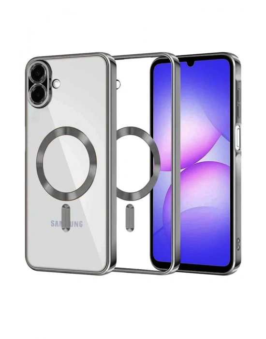 Newface Samsung Galaxy A07 4G Kross Magneticsafe Kapak - Titan Gri