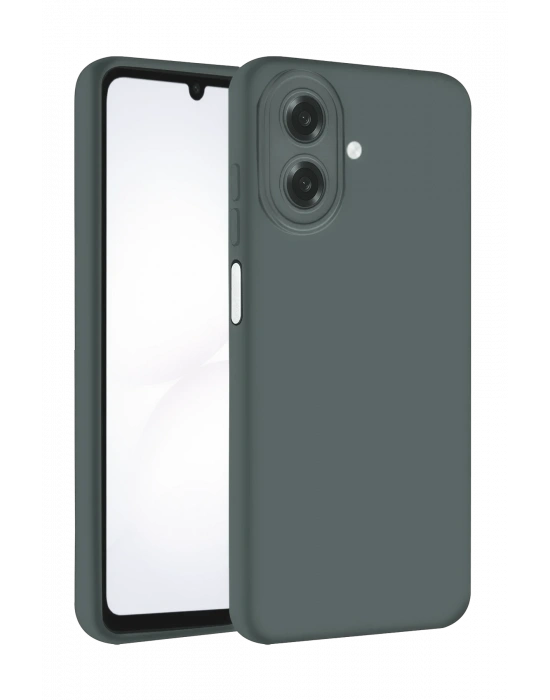 Newface Samsung Galaxy A07 4G Nano içi Kadife Silikon - Gri