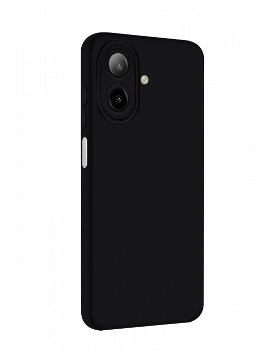 Newface Samsung Galaxy A07 4G Nano içi Kadife Silikon - Siyah