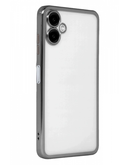 Newface Samsung Galaxy A07 4G Razer Lensli Silikon - Titan Gri