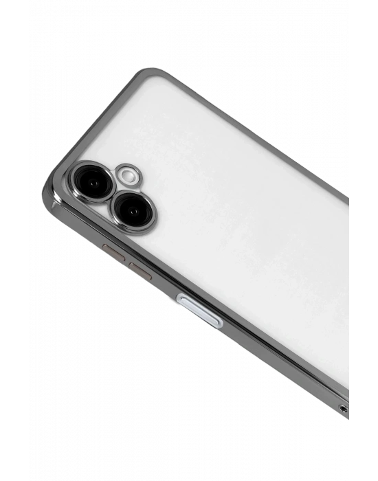 Newface Samsung Galaxy A07 4G Razer Lensli Silikon - Titan Gri