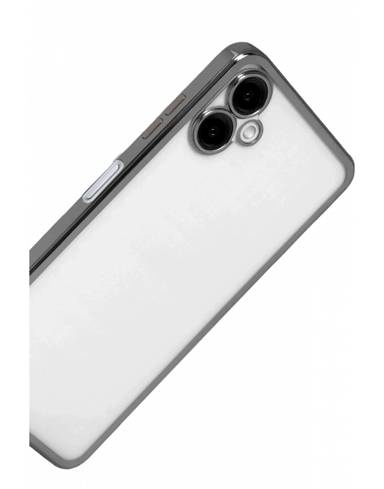 Newface Samsung Galaxy A07 4G Razer Lensli Silikon - Titan Gri