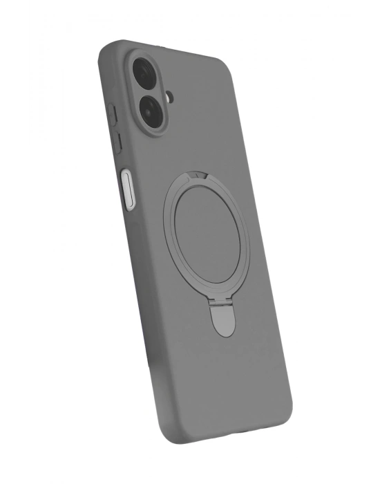 Newface Samsung Galaxy A07 4G Regal Magsafe Standlı Kapak - Titan Gri